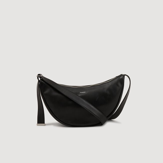 Kleine hobo tas leer