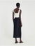 Midi rok met split