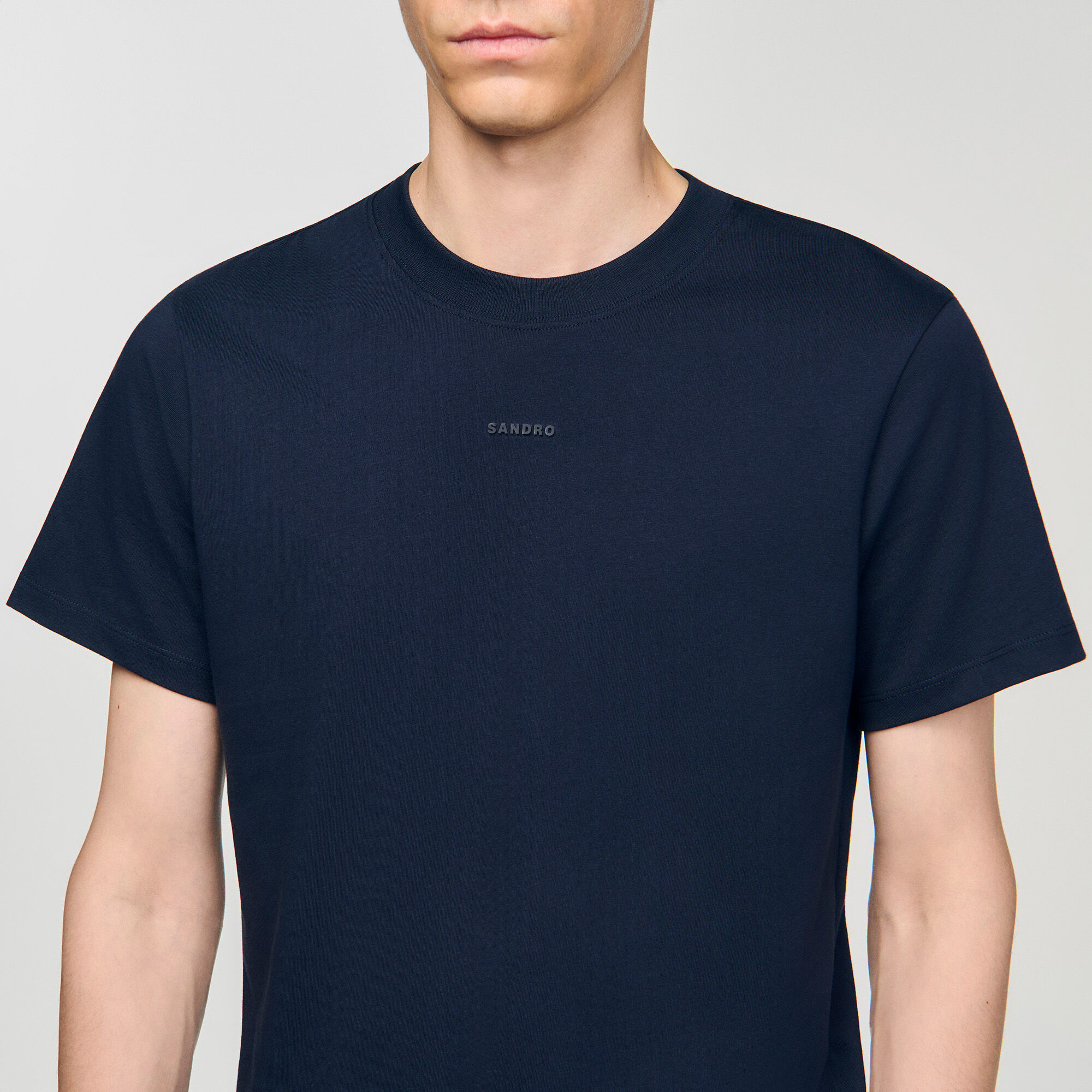 T-shirt katoen logo