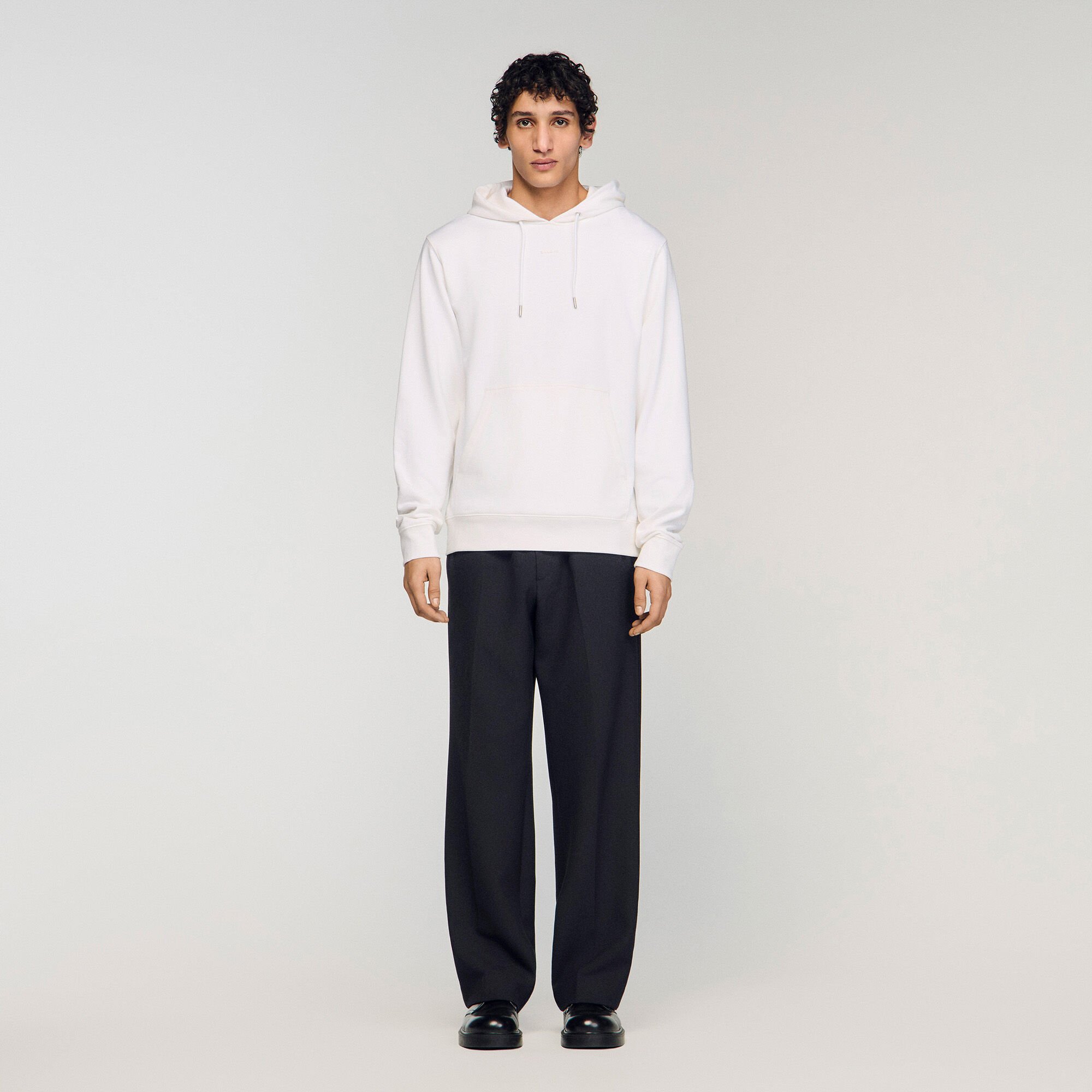 Hoodie met capuchon logo