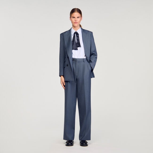Gestreepte broek
