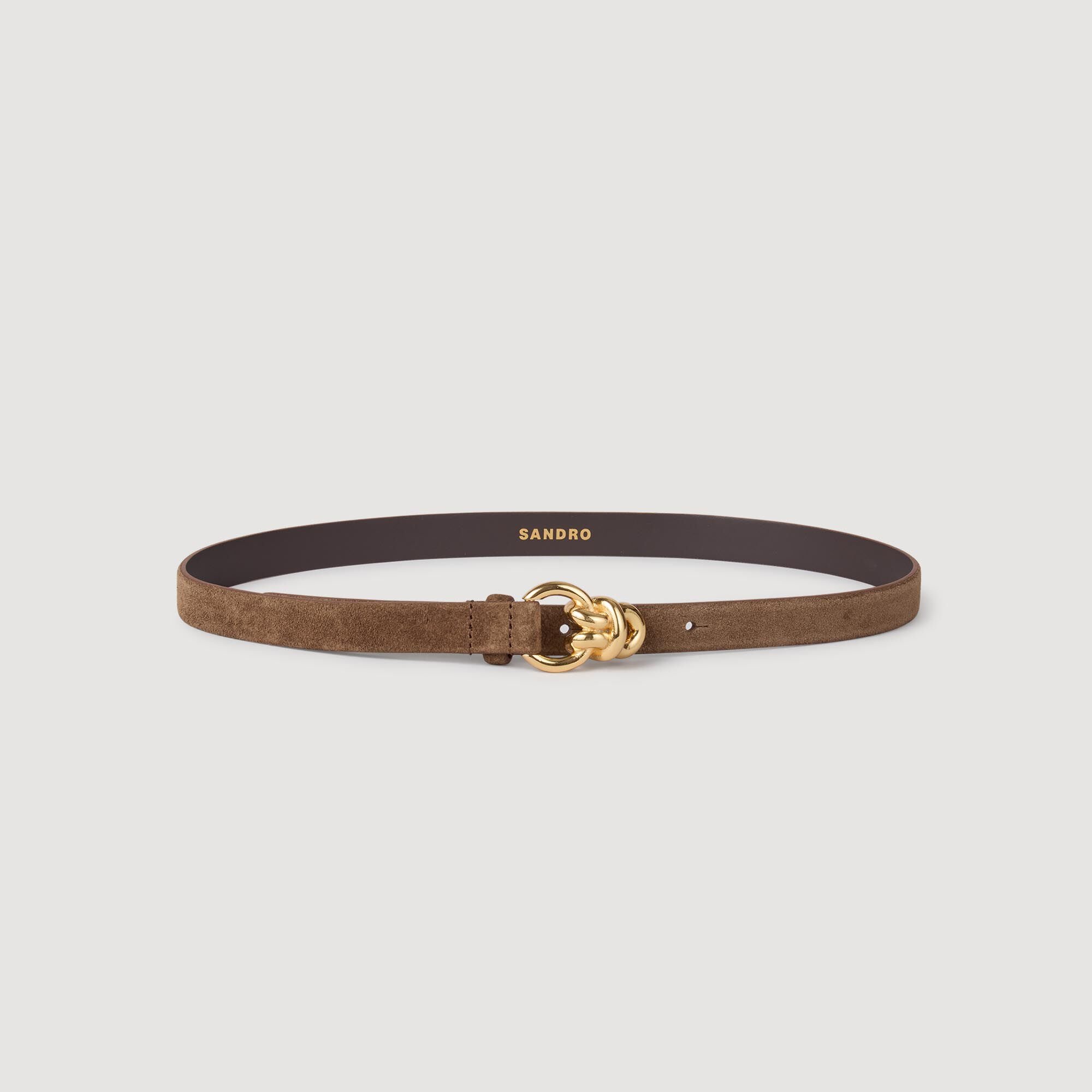 Suède leren riem