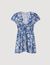 Korte jurk bloemenprint