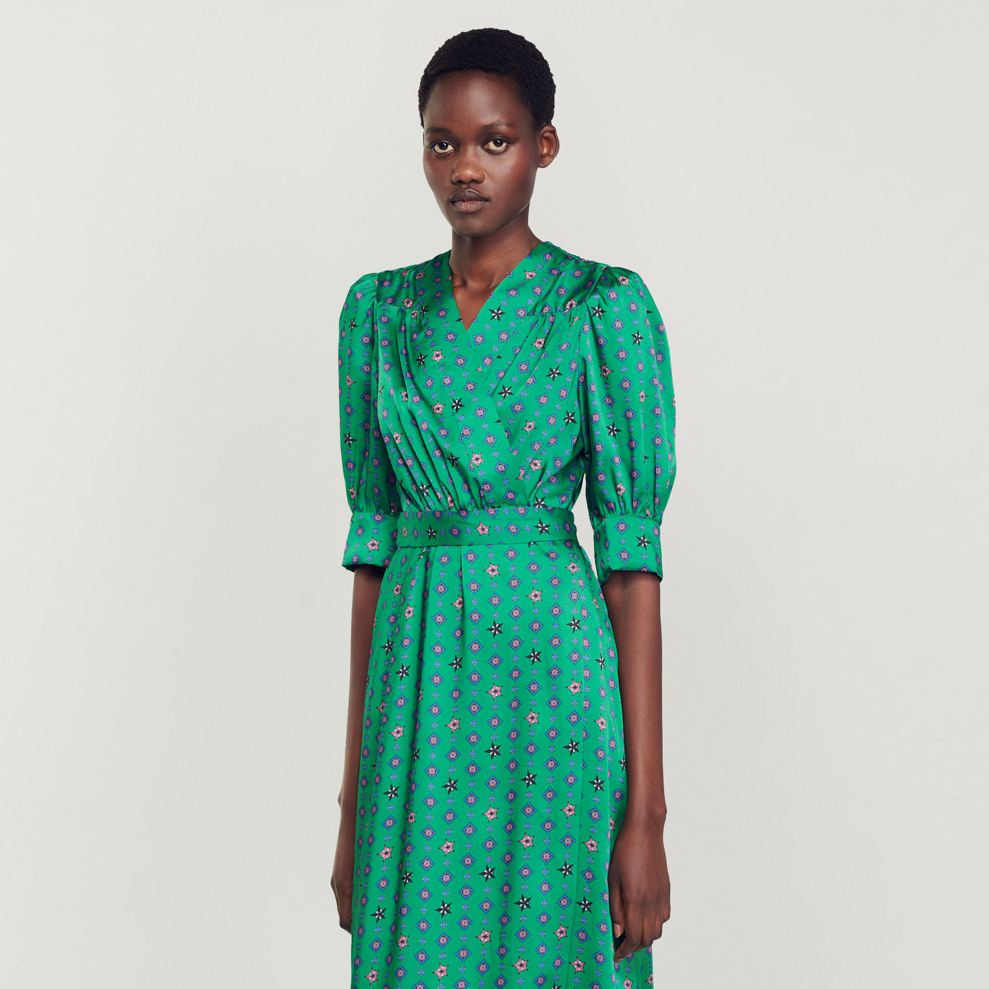 Sandro jurk groen clearance