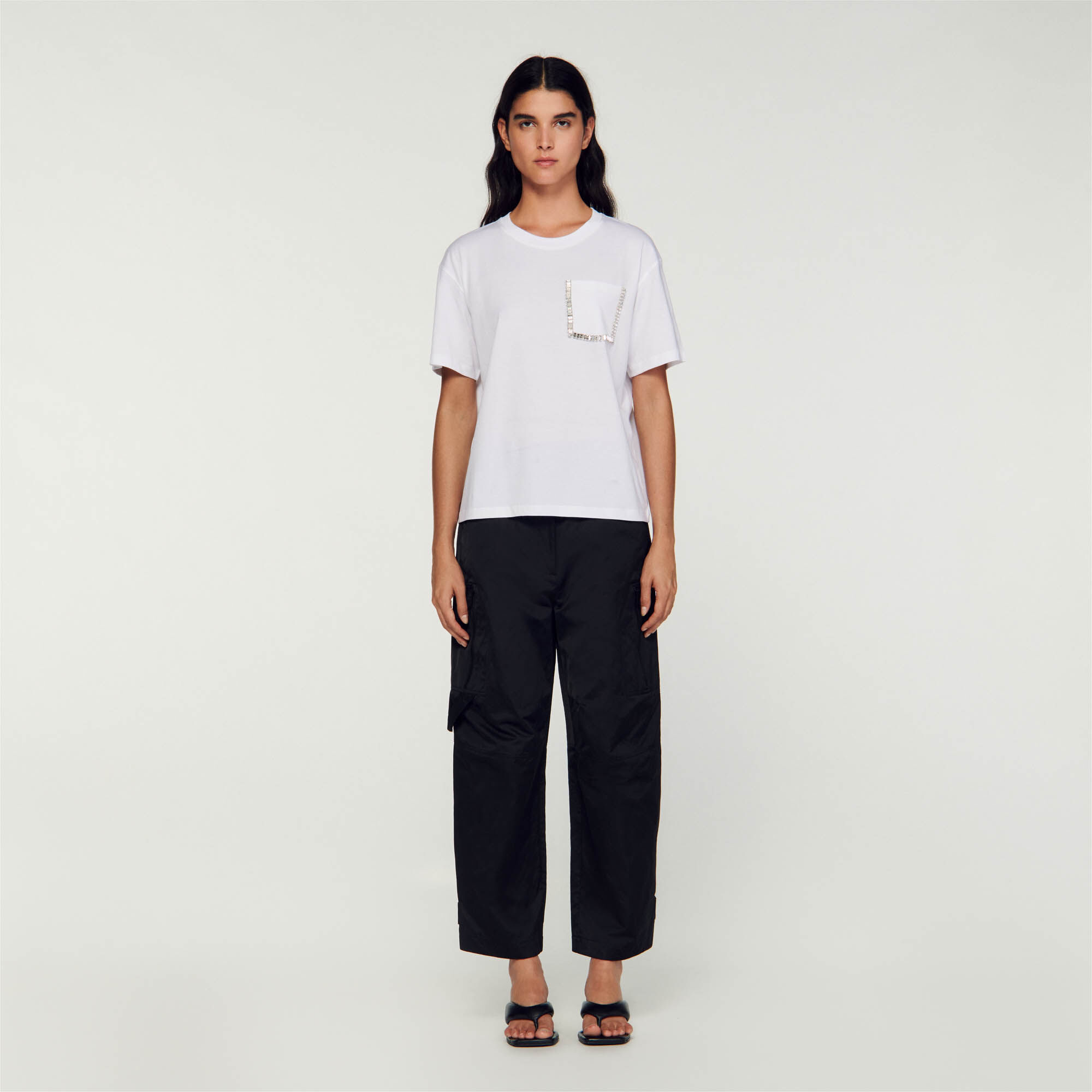 Sandro t shirt dames sales