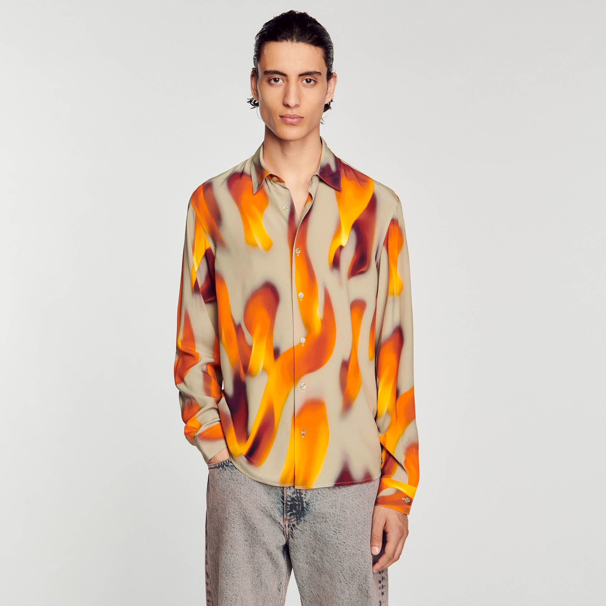 Sandro overhemd best sale