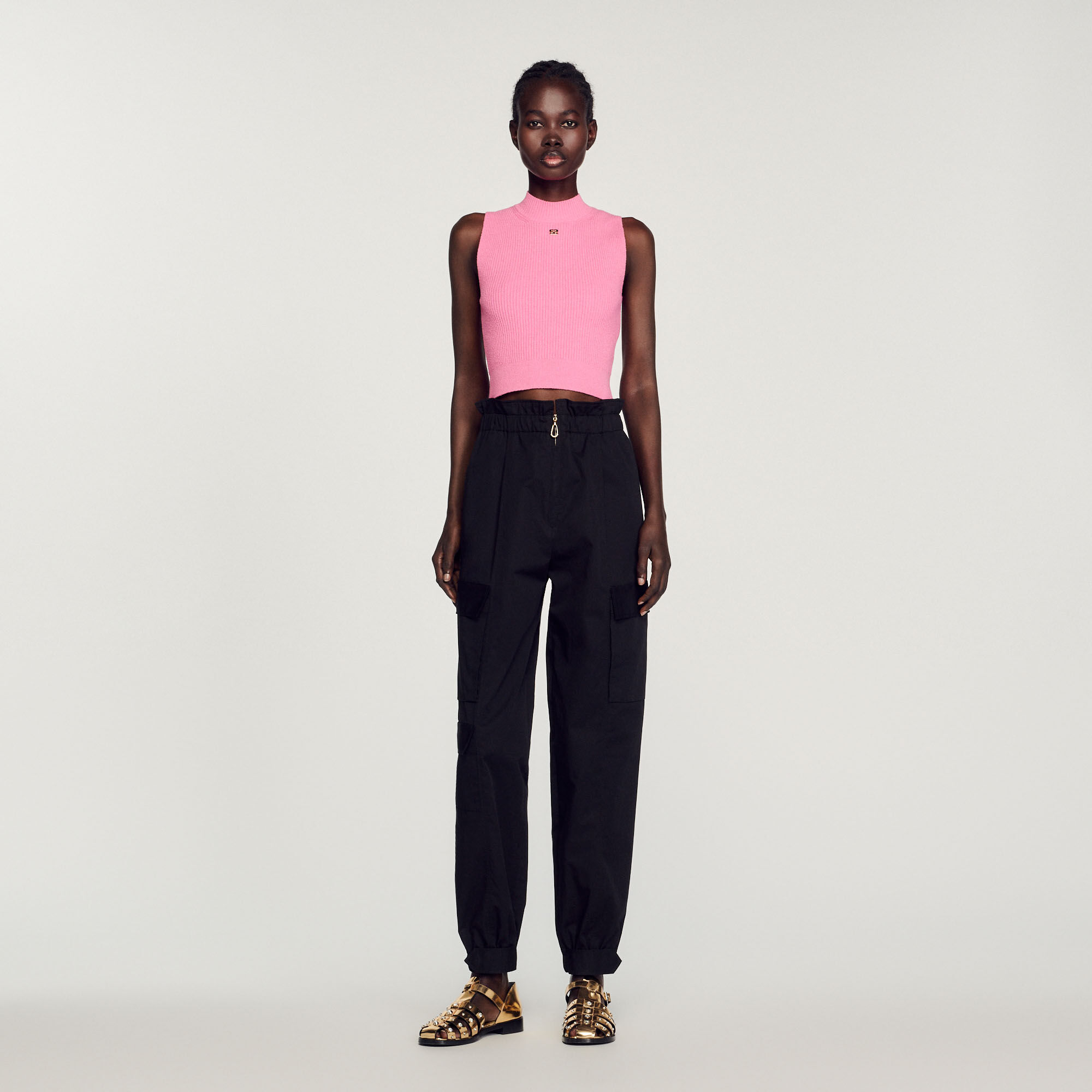 Pull discount rose sandro