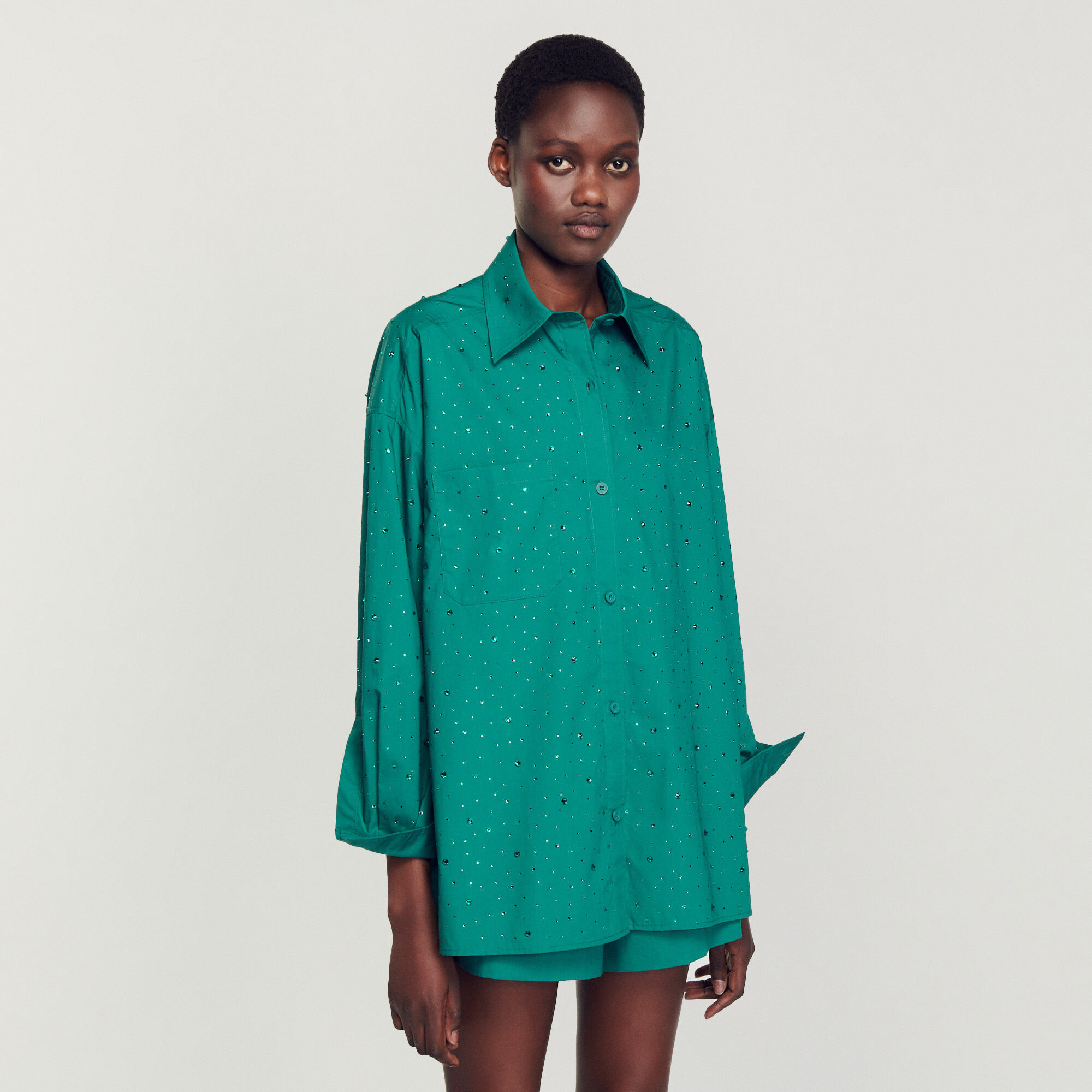Blouse clearance vert emeraude