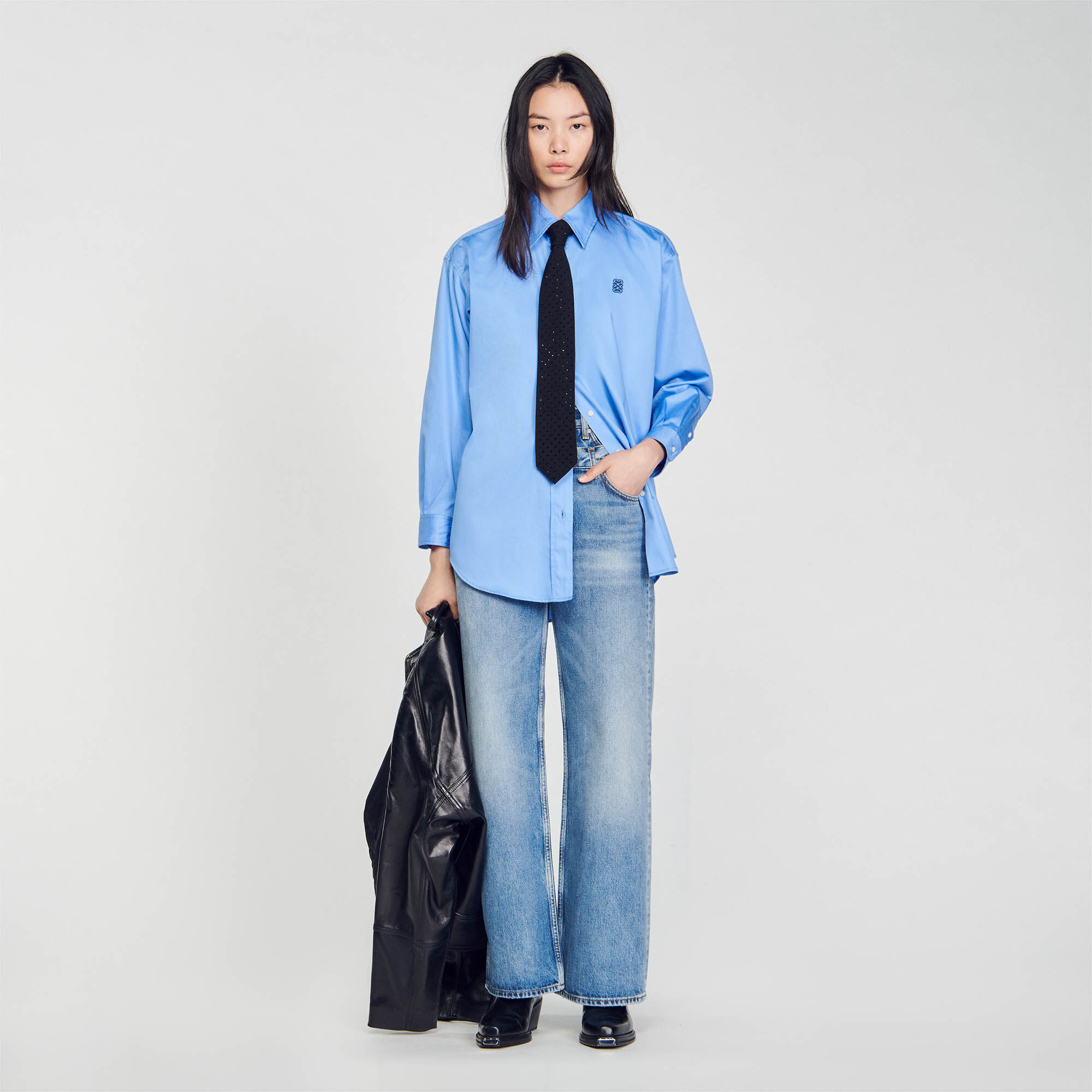 Chemise discount blanche sandro