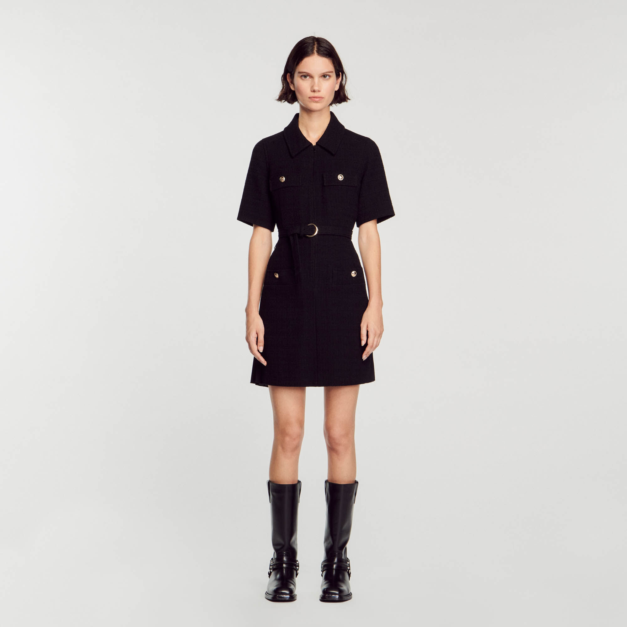 Jurk sandro paris 2025