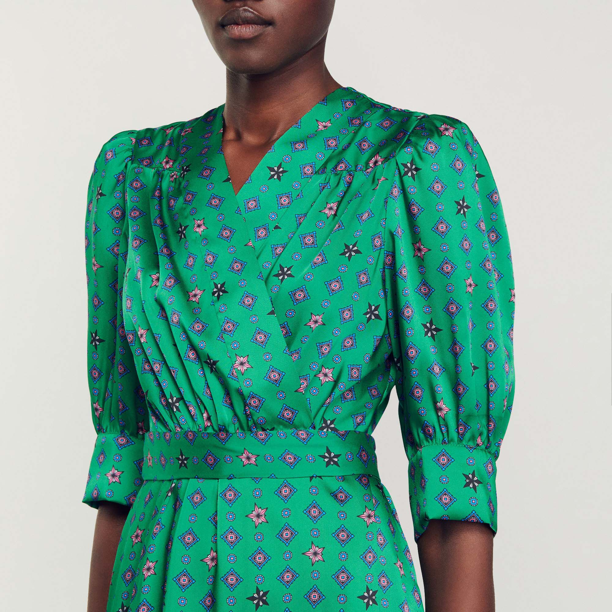 Sandro jurk groen deals