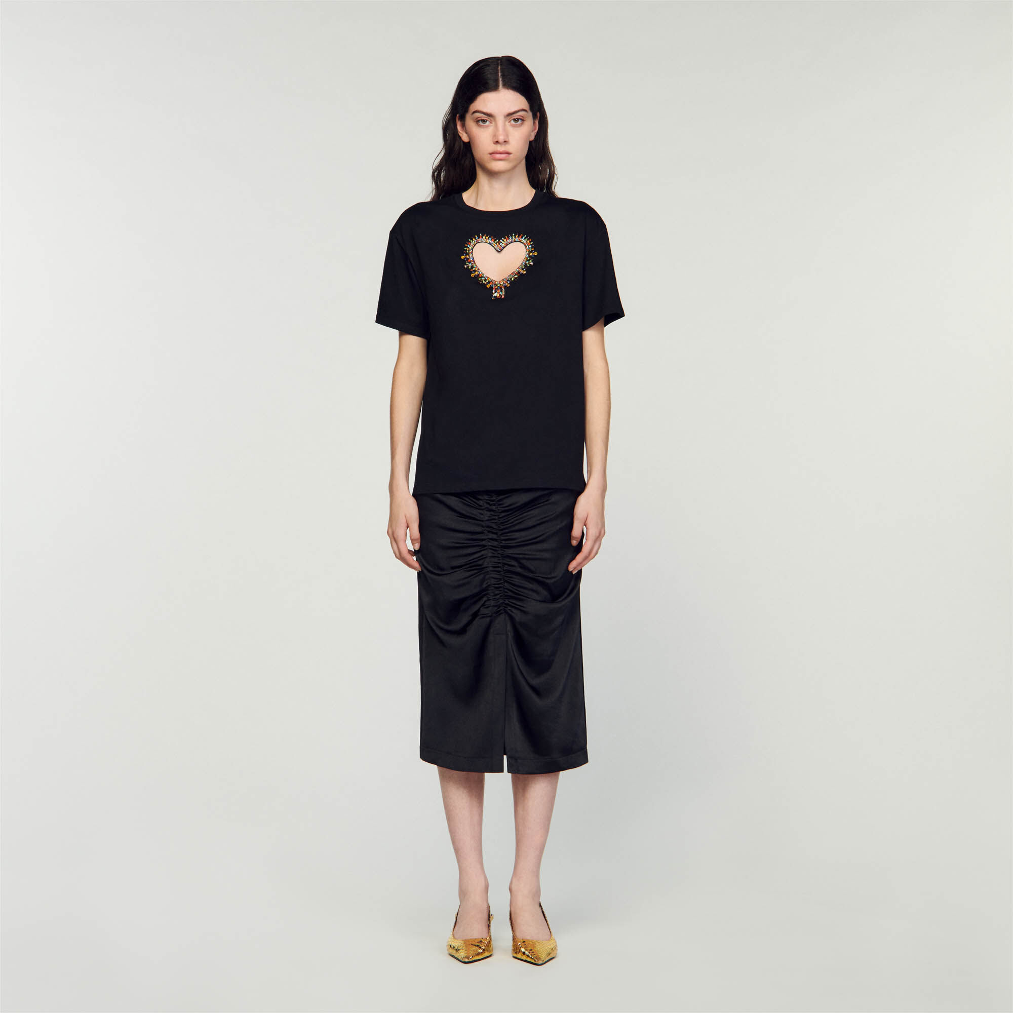 Sandro t shirt best sale dames