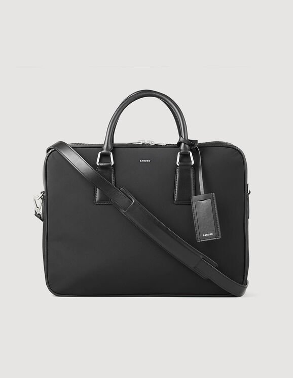 Grand briefcase en nylon Noir Homme