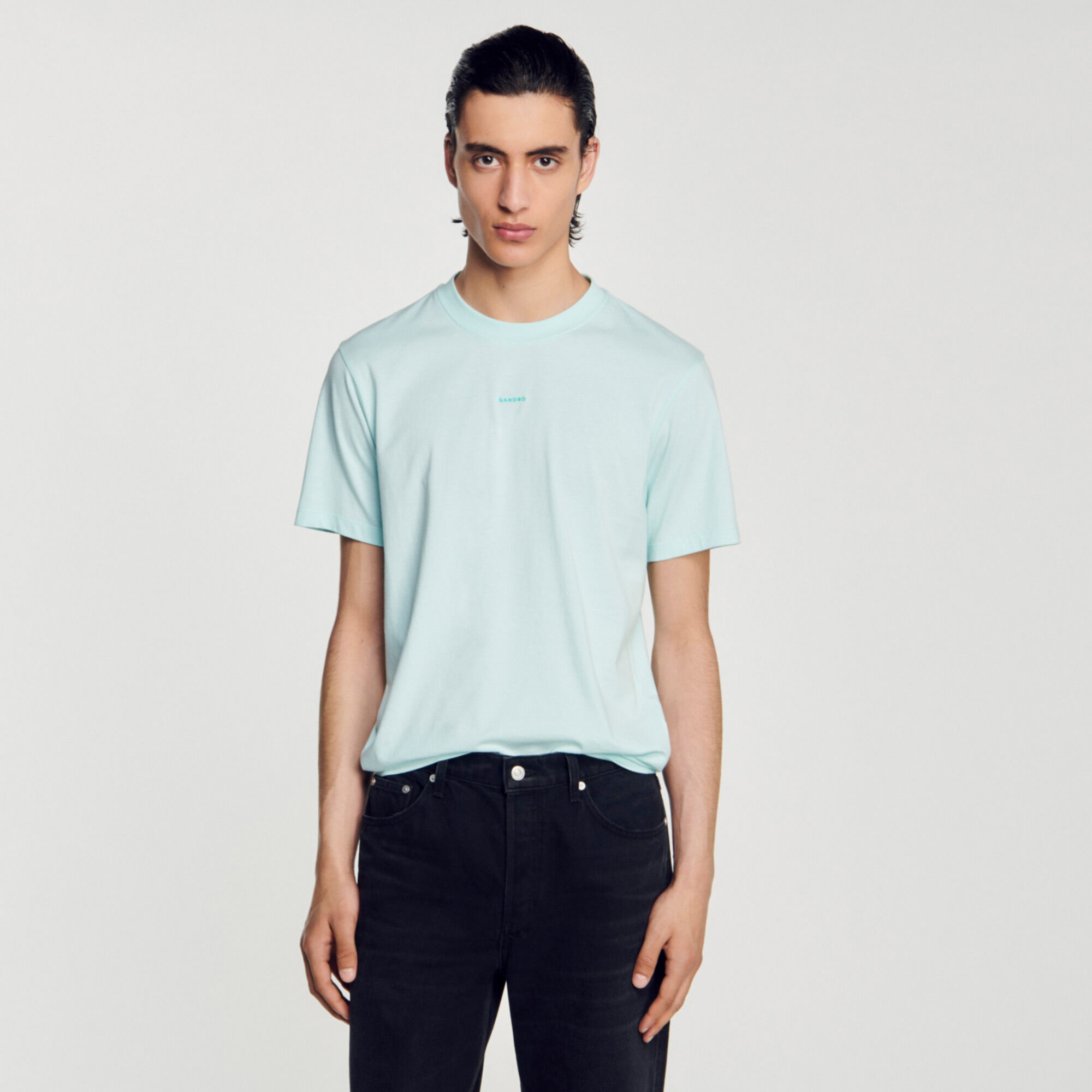 Sandro t online shirt heren