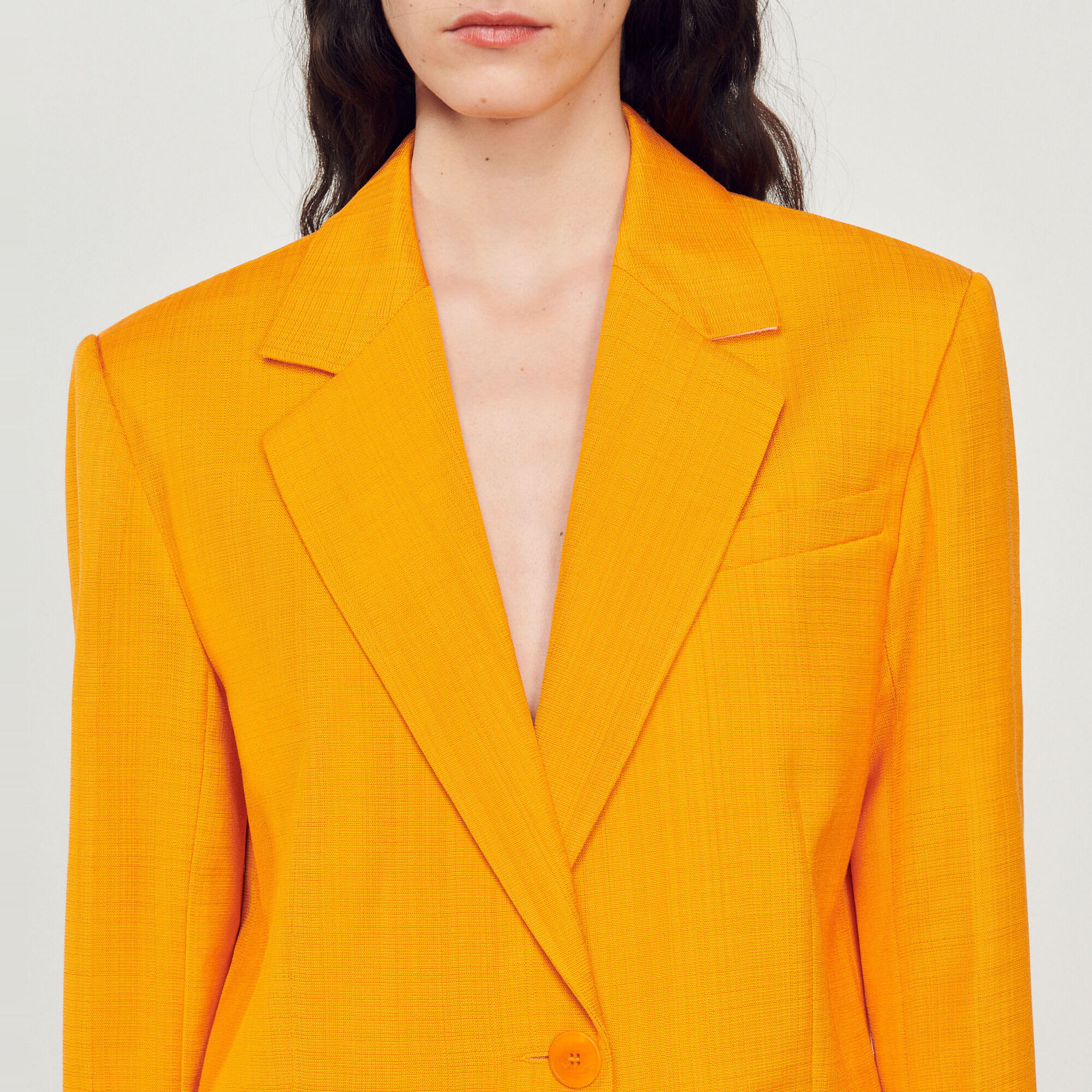 Tailleur best sale orange femme