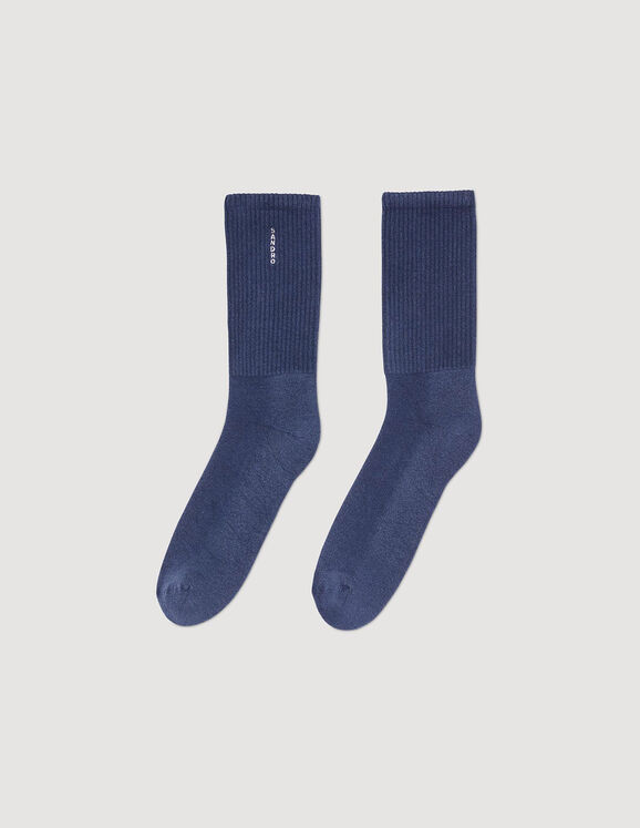 Katoenen sokken Bleu Homme