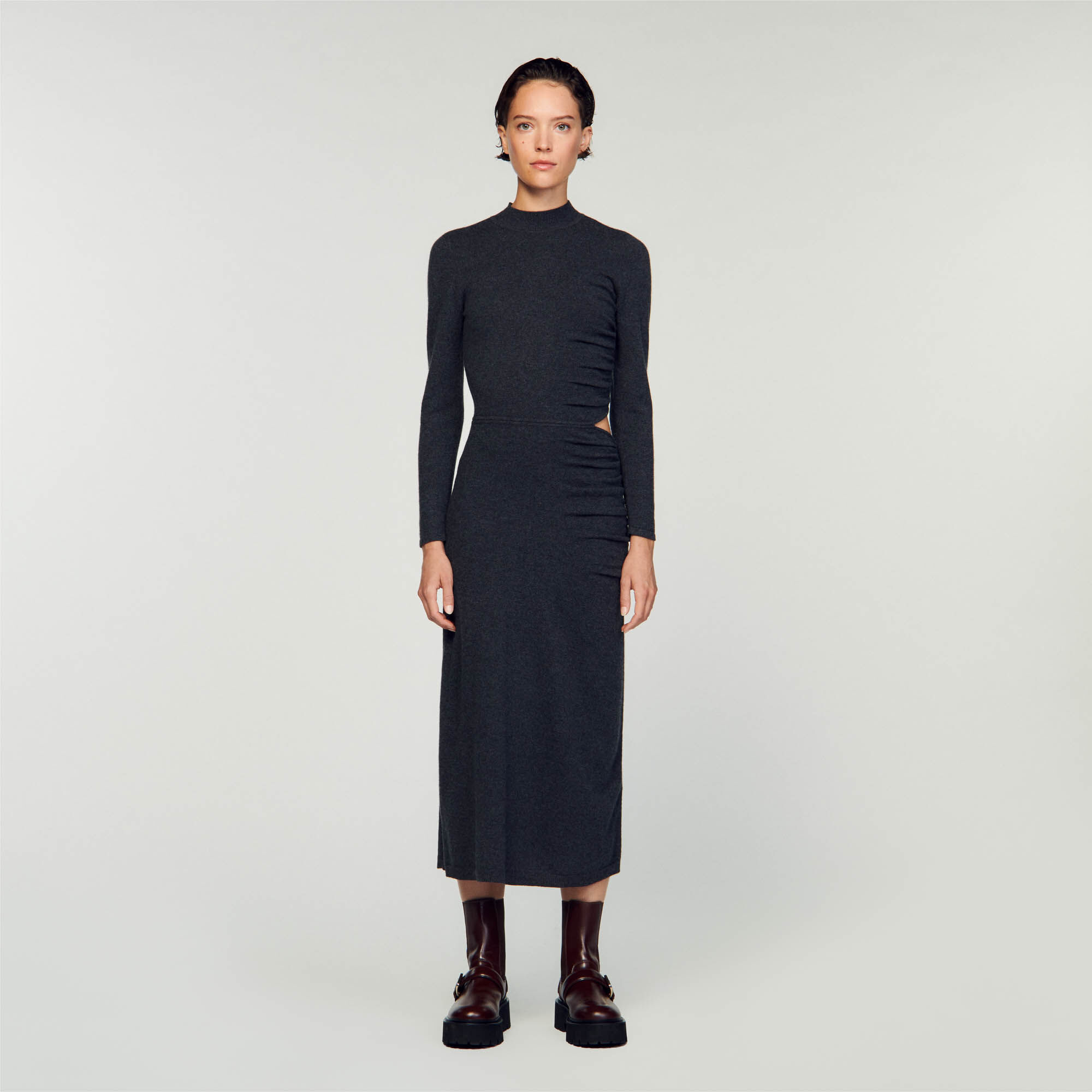 Tricot best sale lange jurk