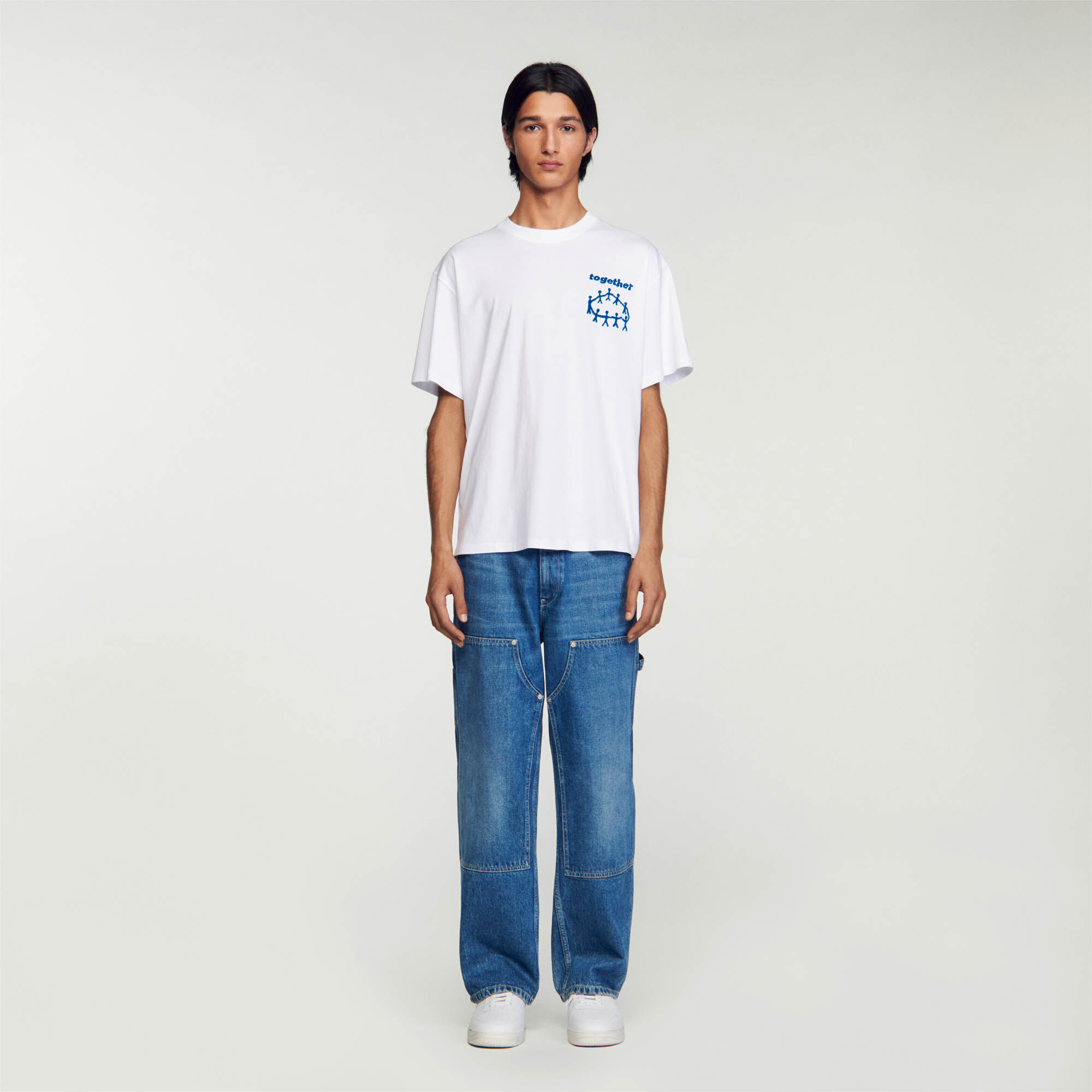 Sandro t shirt sale heren
