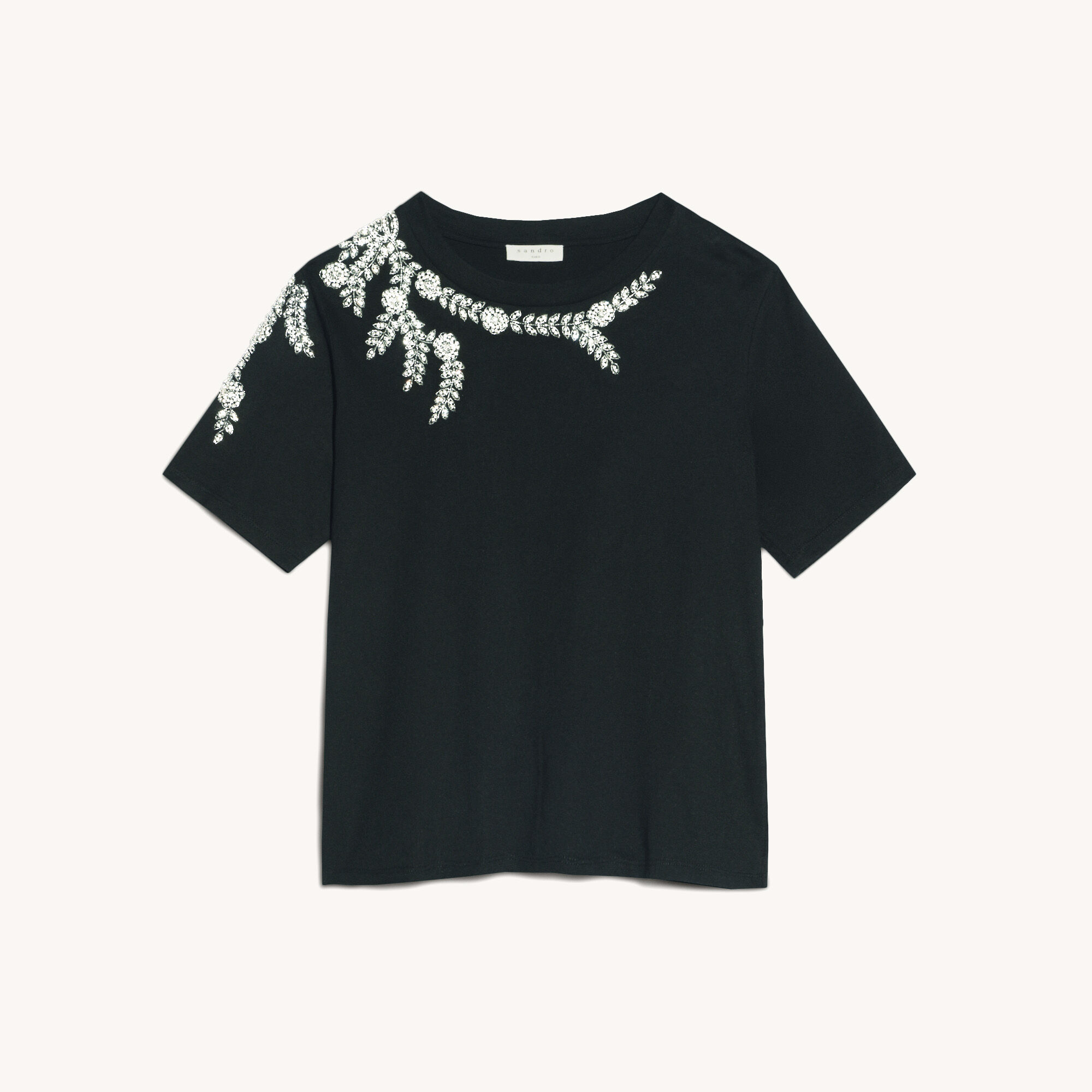 Sandro t shirt hot sale dames